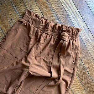 Women’s Tan Bottoms with Tie Waist